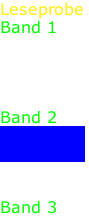 Leseprobe
Band 1




Band 2
…............
…............


Band 3
